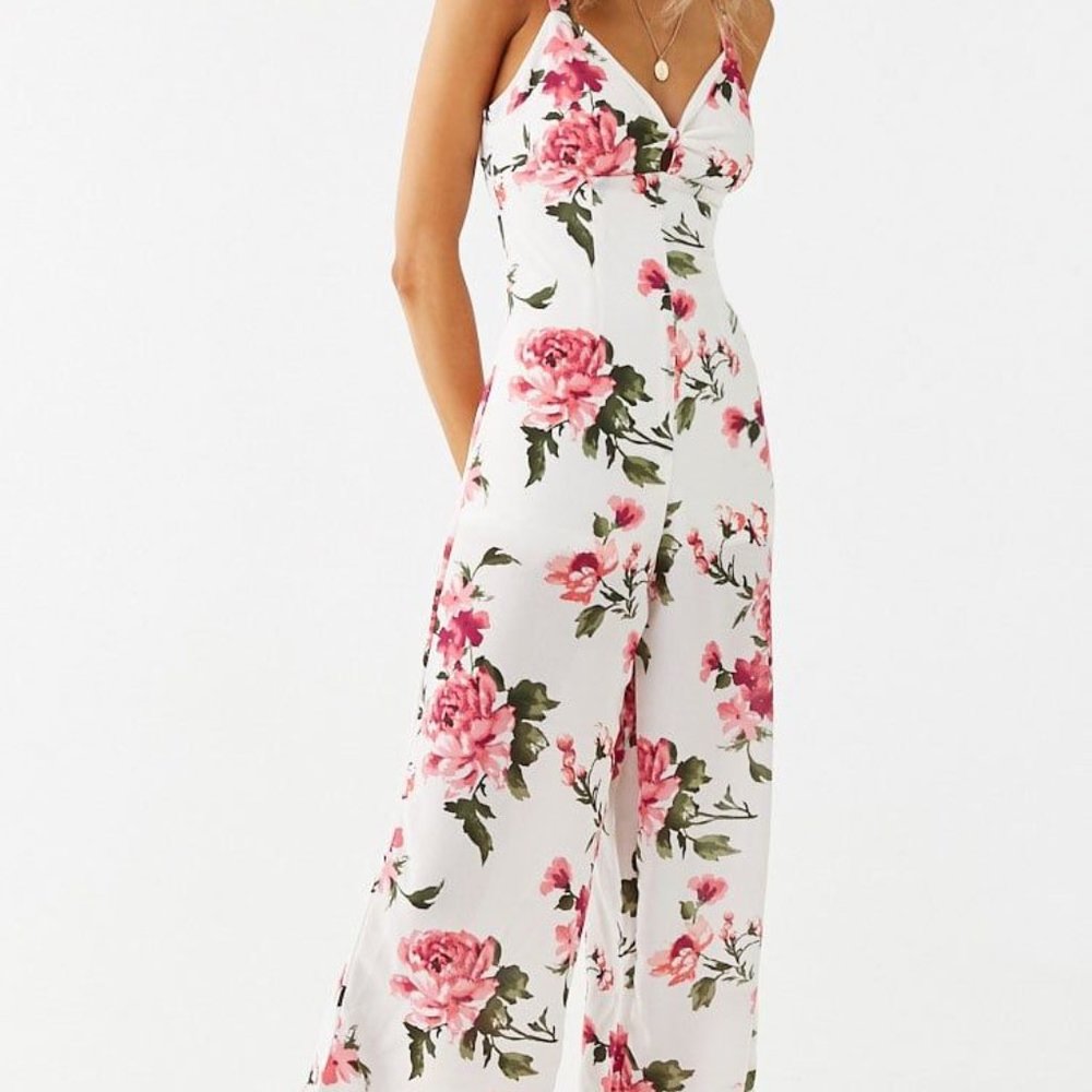 Floral jumpsuit